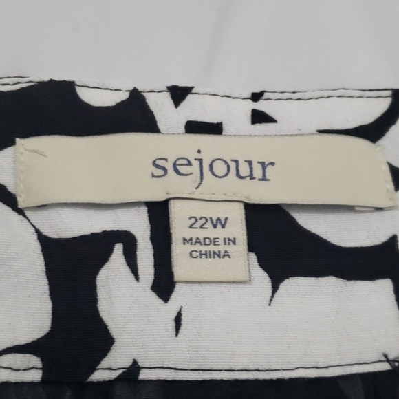 Sejour Brand flowy miniskirt - Picture 3 of 5